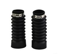 Lecreatekit Rubber Fork Cover Gaiters Boots, Motorcycle Rubber Lower Front Fork Boot Shock Absorbers Tube Slider Cover Gaiters Protector, Fork Gaiter Boots