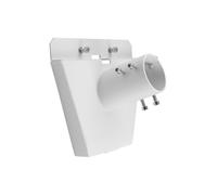 Lecreatekit Stainless Steel Pipe Adapter for Starlink for gen 3 Standard Dish, 360° Rotation Mount Kit for 48mm Pole, White