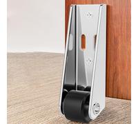 Lecreatekit Swivel Caster, Wooden Door Hanging Support Wheel, Door Bottom Pulley Directional Wheel For Cribs, Strollers, Kitchen Cabinets, Storage Racks, Coffee Tables, Workbenches(0.8 inch)