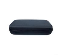 Lecreatekit Table Tennis Bat Bag, Table Tennis Paddle Storage Solution with EVA Hard Shell Protection Soft Padding Inside for Safe Use(Black)