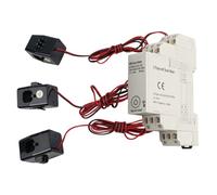 Lecreatekit Three Phase for smart Energy Meter, for tuya App Remote Power Monitor with CT, 3P4W 100A DIN Rail Electricity for Home Solar