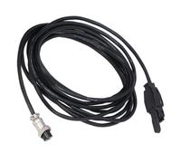 Lecreatekit Torch Microswitch Trigger with 4.3 m PVC-ABS Cable and GX16-2 Aviation Connector for TIG & Plasma Welding Torches