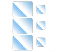 Lecreatekit Ultra HD Tempered Glass Screen Protector, 9H Hardness for GoPro-LIT Action Camera, Scratch Resistant Lens Film Set