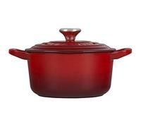 LeCreuset 21177140602430 Signature 14 CM Round Roaster, Cherry Red