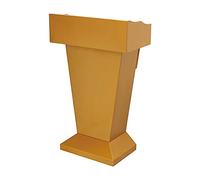 Lectern Podium, Drawer Design, Iron Floor Podium with Thicker Base, with Large Guardrail, Suitable for Lectures and Training/Gold / 70x36x110cm