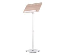 Lectern Podium Stand, Adjustable Portable Lectern Stand for Churches & Events - Easy Assembly Podium with Inclined Reading Surface, Ideal for Presentations & Public Speak