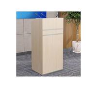 Lectern Podium Stand - Floor Standing Wooden Podium for Church Pulpits and Reception Desks - Premium Mobile Lectern for Versatile Use