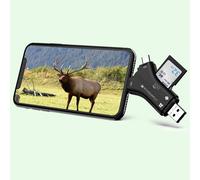 Lecteur de carte SD pour caméra de randonnée, lecteur de carte mémoire Micro SD