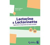 Lectorino et Lectorinette CE1-CE2 + CD-Rom + Téléchargement: Apprendre à comprendre les textes narratifs
