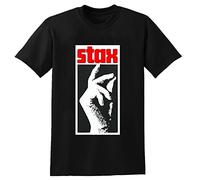 Lectoure Pure STAX Records T-Shirt Music Label Mens Shirt Graphic Unisex Casual T-Shirt Black L
