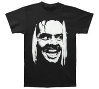 Lectoure Pure The Shining Men's Here's Johnny T Shirt Black Black M