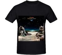 Lectoure Pure Yes Tales from Topographic Oceans Pop Men Crew Neck Cotton T Shirt Black XL