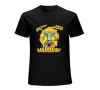 Lectoure Pure Yunggoo Men's Bananaman Poster T-Shirt, Black XL