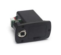 Lectric Guitar Bass Battery Box Black 9V Battery Case Holder For Active Guitar Bass Pickup Musical Accessories