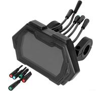 lectric Scooter LCD Display TFM13 Dashboard Panel 36V-72V Digital Speedometer Screen Compatible with, for Kukirin, for Kugoo M5 Pro Replacement Mete
