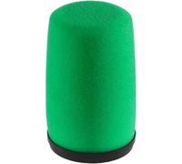Lectronify High-Density Foam Replacement Windscreen Compatible with Shure SM7 Microphones, Reduces Plosives & Breath Noise - Perfect for Studio Recording, Broadcasting, Podcasting - Green