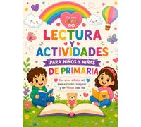 Lectura y Actividades - Con amor Infinito: Gran Libro de pasatiempos y colorear para niños y niñas de primaria