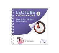 Lecture cache-cache - Livre 1 - Sons simples 3 à 4 lettres