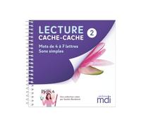 Lecture cache-cache - Livre 2 - Sons simples 4 à 7 lettres