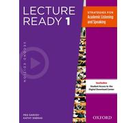 Lecture Ready Second Edition 1: Student Book