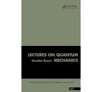 Lectures On Quantum Mechanics (Lecture Notes & Supplements in Physics Ser.))
