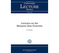 Lectures on the Riemann Zeta Function (University Lecture Series)