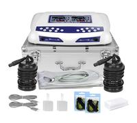 LeCuag Ionic Foot Bath Detox Machine, Professional Ion Cleanse Dual Ionic Detox Foot Bath Spa Ion Spa Chi Cleanse System for Home USE, 8 Mode Foot Spa Detox, Far Infrared Belt