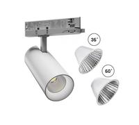 LED 3-Phase Track Spotlight Andromeda White 15-27W 2600Lm 4000K 36°/60°