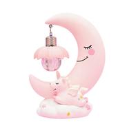 LED 3D Unicorn Bedside Desk Lamp Night Light Moon Lights Kids Bedroom