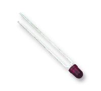LED, 3MM, RED, 0.8MCD, 700NM, Standard Single Colour LEDs - Under 75mA, Qty.5 | L05R3000F1