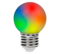 LED 45mm Round 0.5W E27 RGB Prolite