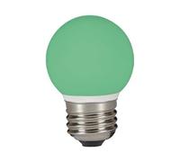 LED 45mm Round 1W E27 Green