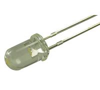LED, 5MM, 16°, White, Standard White LEDs - Under 75mA, Qty.5 | MCL053SWC-YH1