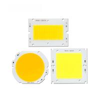 LED 7660 Lamp Beads 50W DC30-32V COB Light Source Chip On Board Matrix DIY Floodlight Stage Lights Spotlight Round white(7874,6000K White)
