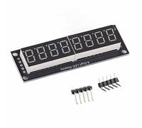 LED 8 Digit 7 Segment 0.36in Digital Tube Display Module Yellow for Equipment Control