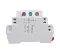 LED 8mm Guide Rail Indicator Light, DIN Rail Indicator Lamp, AC DC 20mA DIN Rail Lamp, Red Yellow Green for CNC Lathe, Distribution Box