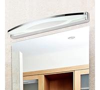Led Acrylic Mirror Light Cool White 6000K Bedroom Picture Wall Light Hotel Toilet Waterproof Arch Mirror Cabinet Lamp Anti Fog Makeup Light/100Cm19W