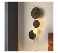 LED Acrylic Wall Clock with Light - Modern Home Decor for Bedroom, Foyer & Dining Room, Energy-Efficient Lighting