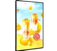 LED Advertising Light Box, Aluminum Frame Backlit Display Board for Wall/Ceiling Mount - Menu Sign Holder for Restaurant, Cinema, Retail and Takeaway Shop(40 * 60CM)