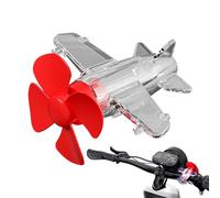 LED Aircraft Form LEDs - Lights LEDs Airplane, Elic LED Aircraft Propeller Wind Powered | For Bikes | Ornament Motorcycle Ornaments