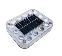 LED Alarm Safety Lamp - Vehicle Alert Light, Solar Car Beacon | Weather-Resistant Flashing Lamp for Interior Or Exterior Use, Enhances Visibility During Night Travel, Roadside Stops, Energy Efficient