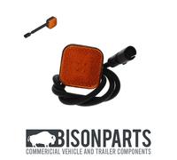 LED AMBER SIDE REPEATER MARKER LAMP FITS MAN TGL, TGM, TGS & TGX SERIES