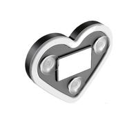 LED AMBIAN CAR LIGHT - HEART HEART LIGHT FEOLLE, ROMANTIC DECORATIVE ATMOSPHERE LAMP SOLAR PUIMALE | Interior Accent Without Wiring For Motorcycle Door Chamber