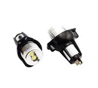 LED Angels Eyes For BMW E90 E91 2005-2008 Angel Eyes Marker Light Bulbs Bright Headlights Replacement Accessory 20W Angel Eye Kit(WHITE)