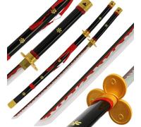 LED Anime Sword Battery Powered Light Up Cosplay Prop, Luminous Bamboo Blade Display Sword for Anime Fans, Collectors, Photoshoots and Cosplay Events, 104cm, Age 14+