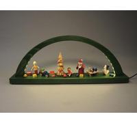 LED Arch Christmas Decoration HxB = 16x40cm NEW Light Arch