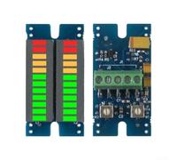 LED Audio for spectrum Analyzer Module Dual Channel Input LED | Dynamic light , dual channel input, 2x12 segments, fits for hifi amps, DIY projects