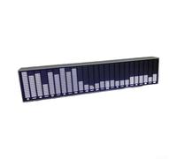 LED Audio for SPECTRUM Display, Voice Activated Music Rhythm Light with 6 Modes, Real-Time Sound Reactive Bar for Car Interior Gaming Room Party Decor(White casing)