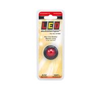 LED Autolamp 181RME Round Marker Light, 12/24 V, Red