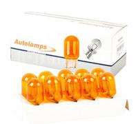 Led Autolamps 10 X 382Wa 12V W21W 585 Car Large Capless Wedge Front Rear Indicator Light Bulbs